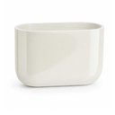 Ver imagem 2 de Vaso Jardineira Fibra de Vidro Lisboa Vietnamita 66,5cm Floreira Off White Brilho