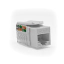 Ver imagem 1 de Conector Fêmea Rj45 - Cat 6 - Keystone - Utp - 180 Graus - Pluscable - Branco - La-k60