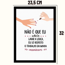 Ver imagem 5 de "Não É que Eu Odeie Lavar Louça" Quadro Manicure Estética