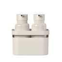 Ver imagem 1 de Kit de Dispenser e Organizador ou 2 Peças Linha Flow - Bege