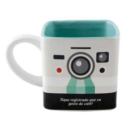Caneca Quadrada Cubo Câmera Fotográfica - 2