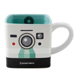 Caneca Quadrada Cubo Câmera Fotográfica - 3