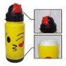 Garrafa Plástica Com Tampa E Canudo Emoji 300ml - 1 Unidade - 2