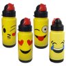 Garrafa Plástica Com Tampa E Canudo Emoji 300ml - 1 Unidade - 1
