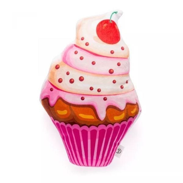 Almofadas Decorativas Infantil Cupcake Rosa