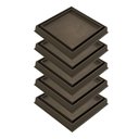 Ver imagem 1 de Kit 5 Ralo Invisível Rebaixado Caixa Sifonada Fendi 18cm