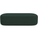 Ver imagem 4 de Cabeceira Cama Box Casal 160cm Lanna com Puff Recamier Doha W01 Suede Verde Musgo - Lyam Decor