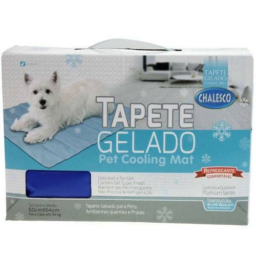 Tapete Gelado Chalesco Pet Cooling Mat para Cães - Tamanho M - 3