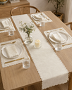Ver imagem 2 de Trilho Caminho de Mesa Ibis Jacquard Impermeável 40x90cm