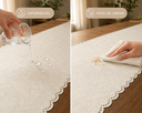 Ver imagem 6 de Trilho Caminho de Mesa Ibis Jacquard Impermeável 40x90cm