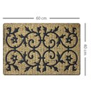 Ver imagem 6 de 1 Tapete Porta Capacho Fibra Coco Antiderrapante 40x60 P2