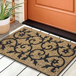 1 Tapete Porta Capacho Fibra Coco Antiderrapante 40x60 P2 - 1