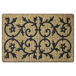 1 Tapete Porta Capacho Fibra Coco Antiderrapante 40x60 P2 - 7