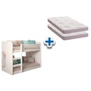 Ver imagem 1 de Colchão Physical Resistente (2un) + Beliche Ema Branco