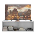 Ver imagem 4 de Rack para Tv até 50 Polegadas com 4 Portas Suspenso Multimóveis Mp1070 Branco