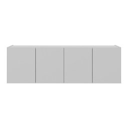 Rack para Tv até 50 Polegadas com 4 Portas Suspenso Multimóveis Mp1070 Branco - 5