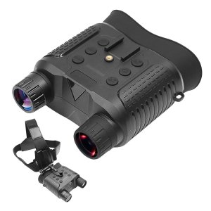 Binoculo Visao Noturna Infravermelho Zoom Video Foto Cartao Micro Sd Bateria Recarregavel Acampament