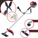 Ver imagem 1 de Roçadeira Cortador de Grama Anmax Cg520p Tb 2t 52cc 2,2hp com Faca 2 Pontas e Carretel