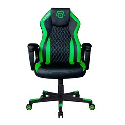 Cadeira Gamer Elements Elemental Terra Preto e Verde - 1