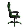 Cadeira Gamer Elements Elemental Terra Preto e Verde - 3