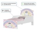 Ver imagem 2 de Cama Infantil Glow Unicórnio Bebê com Colchão