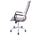Ver imagem 5 de Kit 4 Cadeiras Presidente Charles Eames Esteirinha Couro Pu 11P Cor: Preto