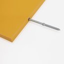 Ver imagem 4 de Kit 2 Prateleiras U 100 X 15cm Amarela Suporte Invisível