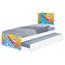Ver imagem 6 de Bi Cama Juvenil Zap com Cabeceira Surfista