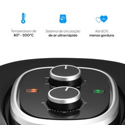 Fritadeira Elétrica Air Fryer Elgin Space Fryer 5 Litros 1450w - 220v - 4
