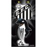 Toalha de Praia Buettner Veludo Estampado Mascote Santos - 1