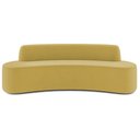 Ver imagem 5 de Sofá 4 Lugares Sala de Estar Cancún D02 Veludo Mostarda 280 cm C-279 - Lyam Decor