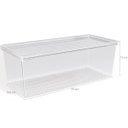 Ver imagem 4 de Kit 3 Organizadores de Geladeira com Tampa 4,5l Frutas Legumes Multiuso Transparente Uz