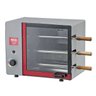 Churrasqueira Rotativa Elétrica 3 Espetos Cinza 220 V- Malta - 1