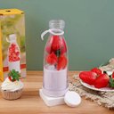 Ver imagem 3 de Mini Liquidificador Portatil Garrafa Shake Suco Juice Cup Usb Cor:lilás