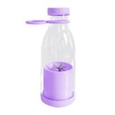 Ver imagem 1 de Mini Liquidificador Portatil Garrafa Shake Suco Juice Cup Usb Cor:lilás