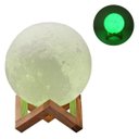 Ver imagem 4 de Luminária Lua Cheia 3d Abajur Touch Rgb Decoração Usb Led