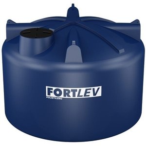 Tanque Polietileno 2.000l Azul Fortlev