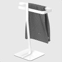 Ver imagem 5 de Porta Toalha Lavabo de Bancada Suporte Para Toalha Oslo:Branco