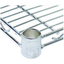 Kit Estante Prateleira Avulsa Aço Aramado NSF 121x45 Members Mark - 7
