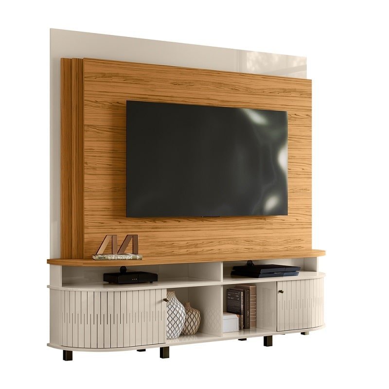 Home Theater Daytona para Tv até 65 Polegadas - Naturale/off White - Madetec - 2