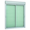 Ver imagem 2 de Porta Integrada Alumínio Sasazaki Veneziada com Controle Remoto 110V - 2,41Mx20,5 x 200cm