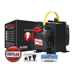 Transformador Fiolux Premium Tripolar 2000VA Bivolt 110/220 e 220/110 Ref: 2000 VA - 2