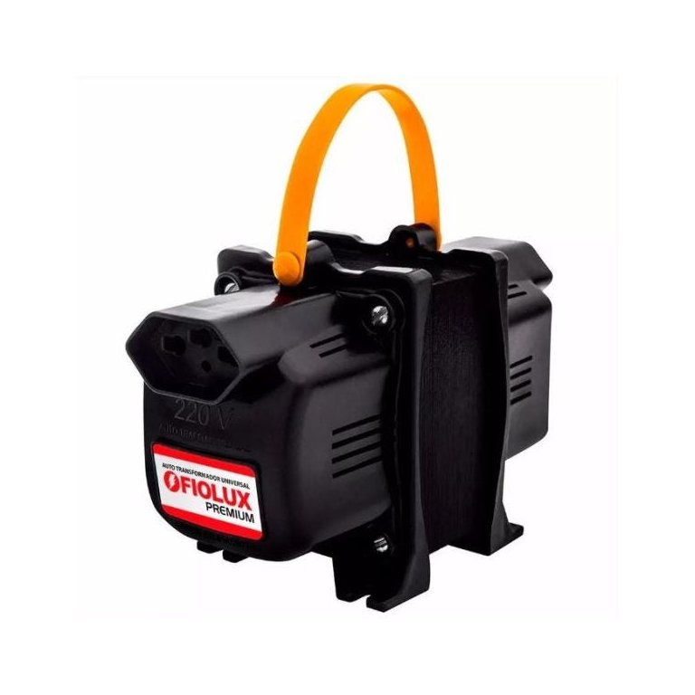Transformador Fiolux Premium Tripolar 2000VA Bivolt 110/220 e 220/110 Ref: 2000 VA