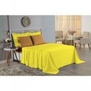 Ver imagem 4 de Jogo de Cama Casal Nobre 4 Peças Lençol com Elástico de 30cm de Altura Malha 100% Algodão -