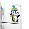 Adesivo de Geladeira Pinguim Agasalhado 25x16 cm - 1