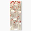 Ver imagem 4 de Adesivo de Porta - Rosas e Bolas 3d