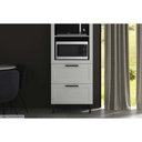 Ver imagem 7 de Paneleiro de Cozinha Cz-3306 C/ 1 Porta 2 Gavetas e C/ 1 Nicho P/ Forno 70cm Branco - Tecno Mobili