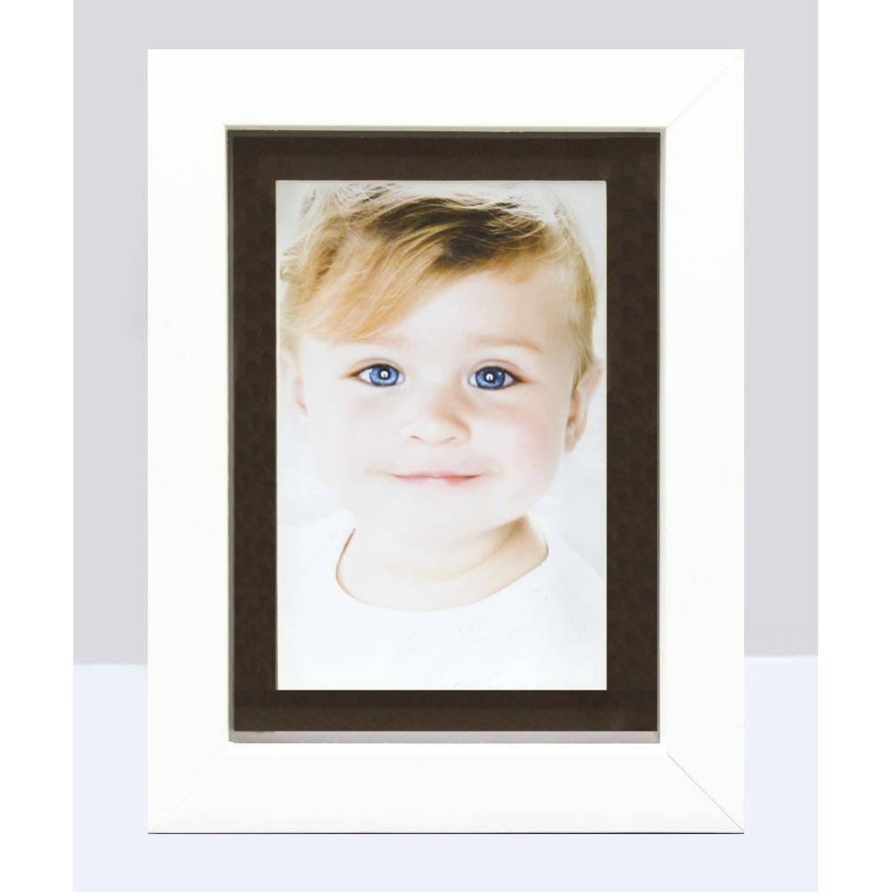 Porta Retrato Moldura Cor Branca 16x21cm 1 Foto 10x15cm - 5