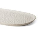 Ver imagem 2 de Bandeja Oval em Cerãmica Branca com Textura - Mart