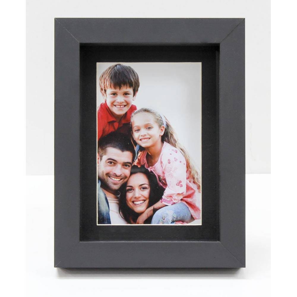 Porta Retrato Moldura Cor Preta 16x21cm 1 Foto 10x15cm DPPR159-PTO - 4